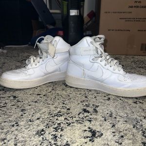 Women’s high top Air Force ones